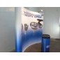 Pop Up Messestand mit Beleuchtung