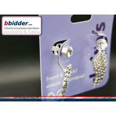 Ohrstecker mit Stein - Engelsflügel