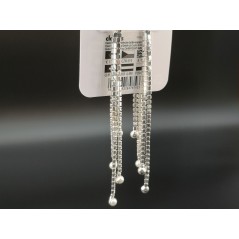 Ohrstecker Gehänge mit Steinen und Perlen