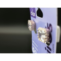 Ohrclips mit Steinen