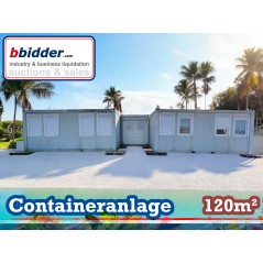 120m² - Containeranlage - Büro - Wohncontainer inkl. Sanitärteil