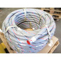 Elaflon Plus FEP 38 grau Chemieschlauch Universalschlauch 40m