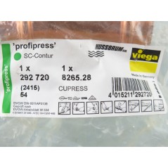 2 Stk Vigea Profipress Cupress Muffe 54mm