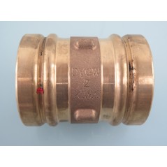 5 Stk Viega Optipress XL Muffe 76,1 Rotguss