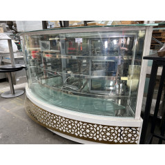 Kühlvitrine / Tortenvitrine halbrund
