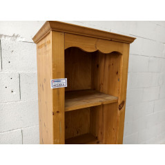Holzhochschrank, Bücherregal mit Fächern