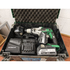 Akku Schlagborhmaschine Hitachi DH 18 DSL inkl. 3 Akkus, Ladegerät, Koffer
