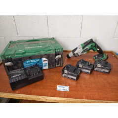 Akku Schlagborhmaschine Hitachi DH 18 DSL inkl. 3 Akkus, Ladegerät, Koffer