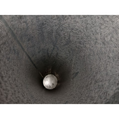 Stehpult, Aktivkohlefilter, Fahnenmasten verstellbar, Schütte für Werbematerial