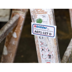 Holzklappleiter / -stehleiter 4sprossig