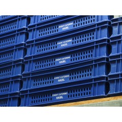 Kunststoff-Normbehälter E2 Farbe blau