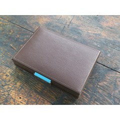 Schmuckschatulle Stackers Mens Brown Mini Lidded Cufflink