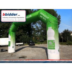 Start / Ziel Torbogen aufblasbar mit Gebläse
