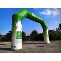 Start / Ziel Torbogen aufblasbar mit Gebläse